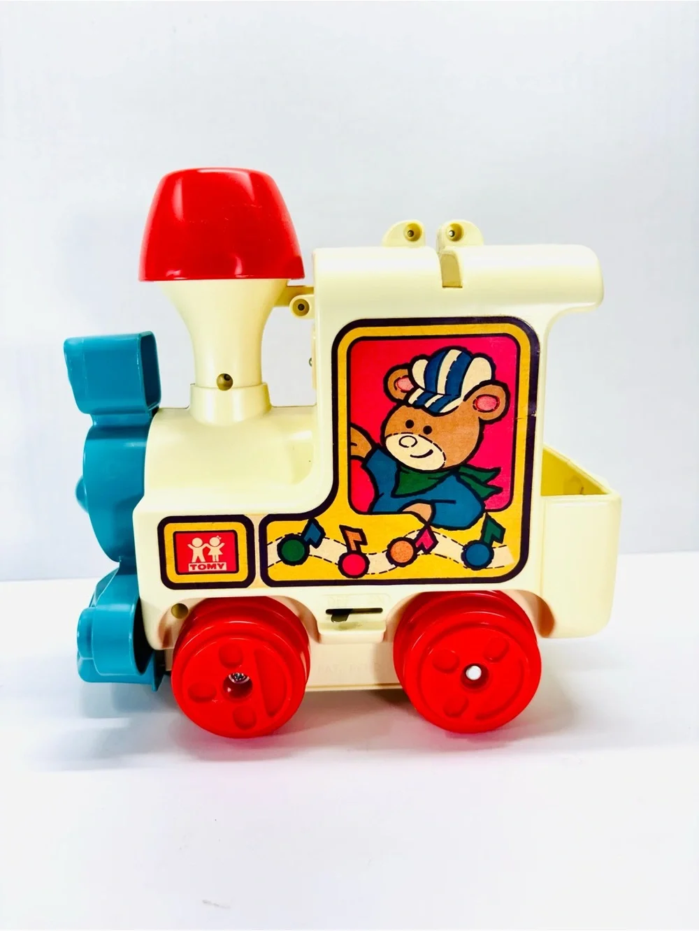 Tomy The Tuneyville Toy Choo - Choo Train With Records Rare In Box 1975 Vintage